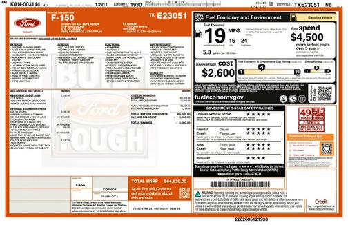 Oxford White 2026 Ford F-150 XLT