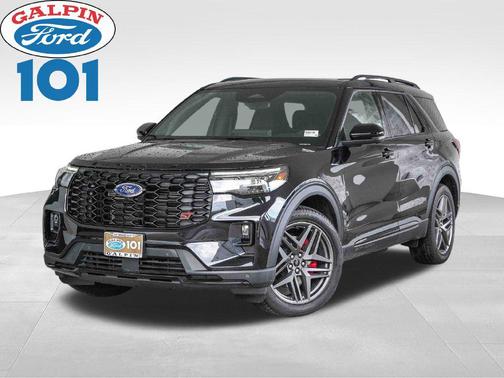 Agate Black Metallic 2026 Ford Explorer ST