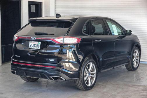 Shadow Black 2016 Ford Edge Sport