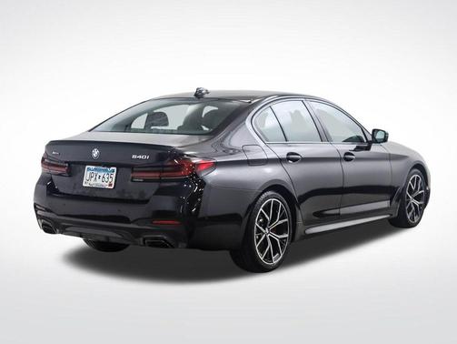 Black Sapphire Metallic 2023 BMW 540 540i xDrive