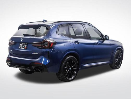 Phytonic Blue Metallic 2024 BMW X3 M40i