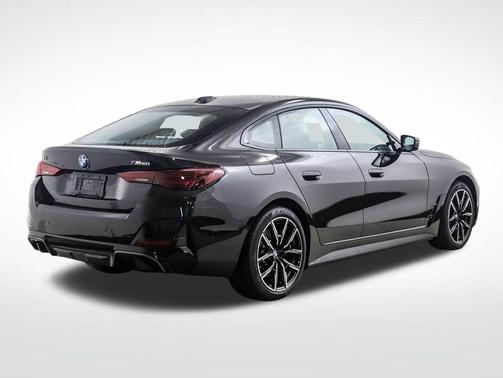 Black Sapphire Metallic 2025 BMW i4 Gran Coupe M50