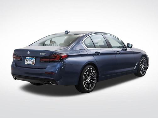 Arctic Race Blue Metallic 2023 BMW 530 i xDrive