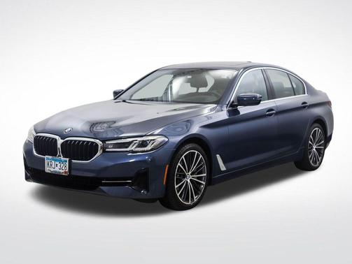 Arctic Race Blue Metallic 2023 BMW 530 i xDrive