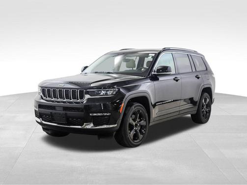Diamond Black Crystal Pearlcoat 2021 Jeep Grand Cherokee L Limited