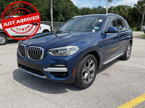 Phytonic Blue Metallic 2021 BMW X3 sDrive30i