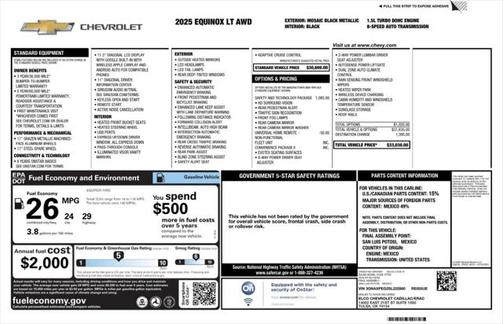 2025 Chevrolet Equinox 1LT