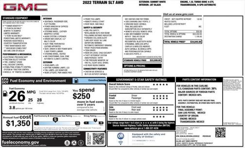 2022 GMC Terrain SLT