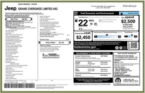 2024 Jeep Grand Cherokee Limited X