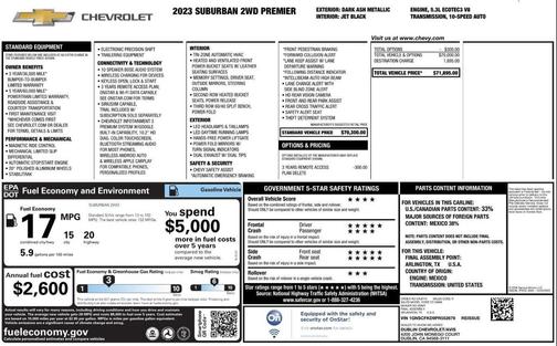 2023 Chevrolet Suburban Premier