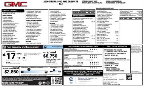 2020 GMC Sierra 1500 SLT