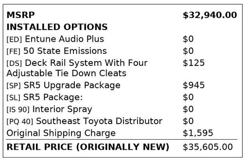 2019 Toyota Tundra SR5