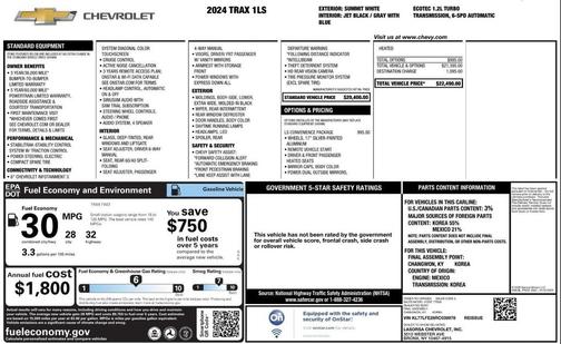 2024 Chevrolet Trax LS