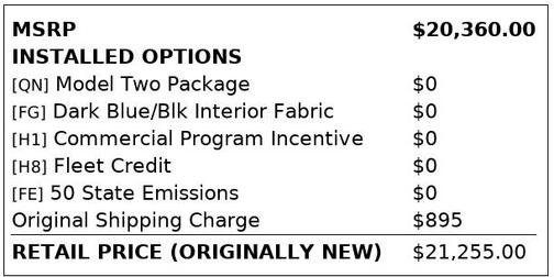 2016 Toyota Prius c Two