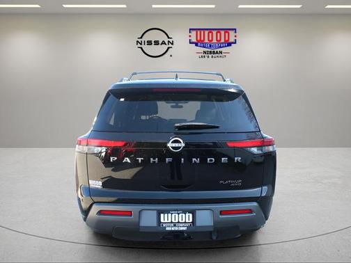 Black 2026 Nissan Pathfinder Platinum