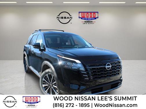 Black 2026 Nissan Pathfinder Platinum