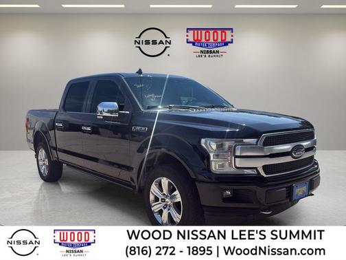 Black Metallic 2019 Ford F-150 Platinum