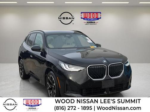 Black Sapphire Metallic 2025 BMW X3 30 xDrive