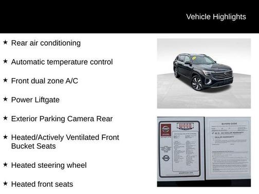 2024 Volkswagen Atlas 2.0T SE