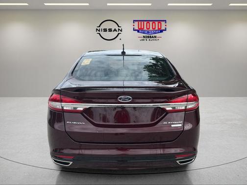 Burgundy 2018 Ford Fusion Platinum