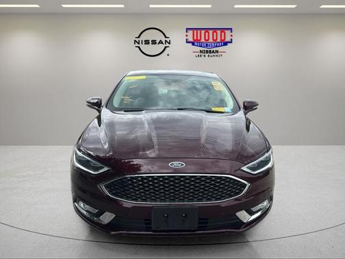 Burgundy 2018 Ford Fusion Platinum