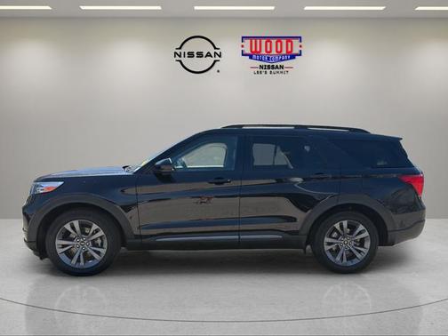 Agate Black Metallic 2023 Ford Explorer XLT