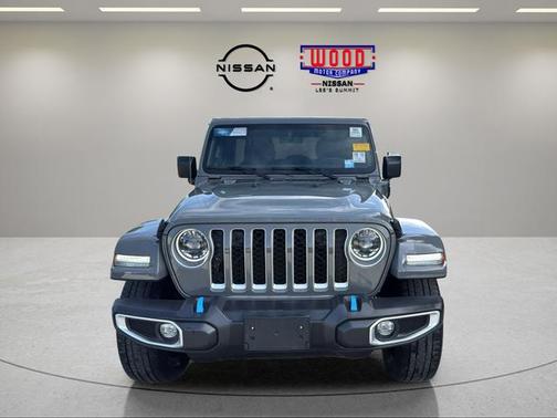 Sting Gray Clearcoat 2023 Jeep Wrangler 4xe Sahara