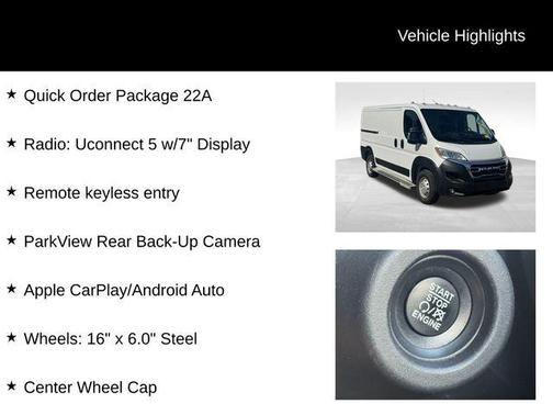 2023 RAM ProMaster 2500 Base