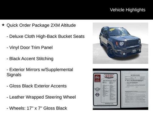 2020 Jeep Renegade Altitude