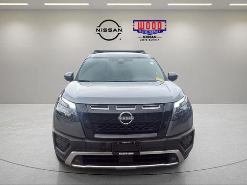 Gun Metallic 2025 Nissan Pathfinder Rock Creek