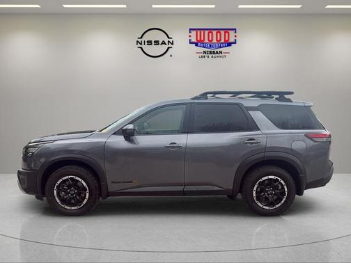 Gun Metallic 2025 Nissan Pathfinder Rock Creek