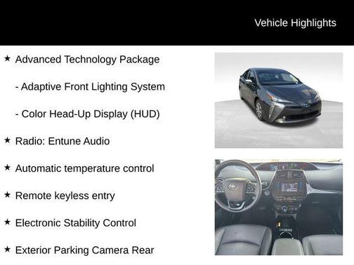 2019 Toyota Prius XLE