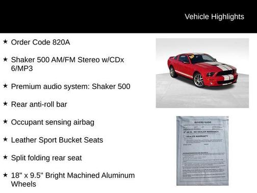 2007 Ford Shelby GT500 Base