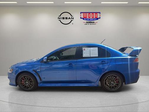 Octane Blue 2015 Mitsubishi Lancer Evolution Final Edition