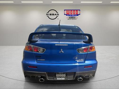 Octane Blue 2015 Mitsubishi Lancer Evolution Final Edition