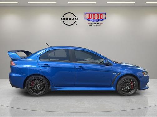 Octane Blue 2015 Mitsubishi Lancer Evolution Final Edition