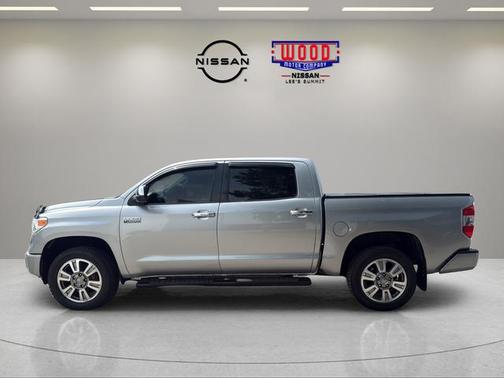 Silver Sky Metallic 2017 Toyota Tundra Platinum