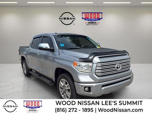 Silver Sky Metallic 2017 Toyota Tundra Platinum