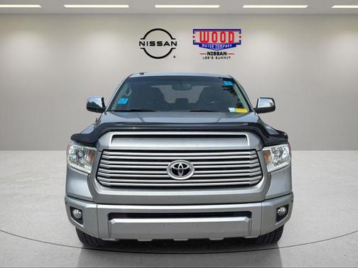 Silver Sky Metallic 2017 Toyota Tundra Platinum