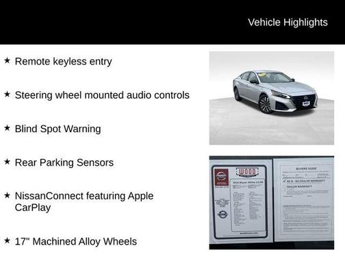 2024 Nissan Altima 2.5 SV