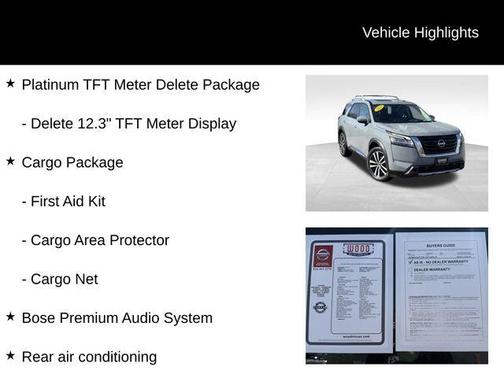 2023 Nissan Pathfinder Platinum