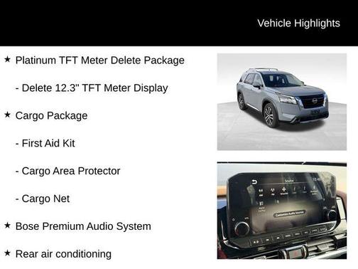 2023 Nissan Pathfinder Platinum