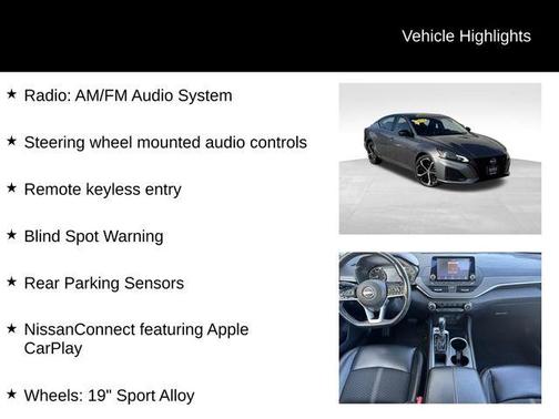 2024 Nissan Altima 2.5 SR