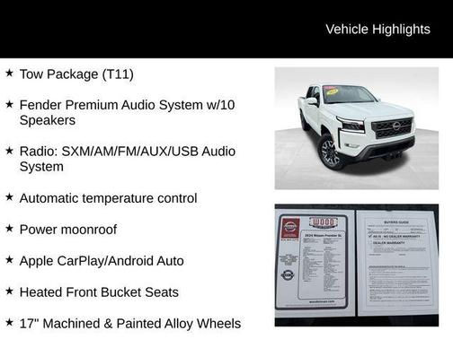 2024 Nissan Frontier SL