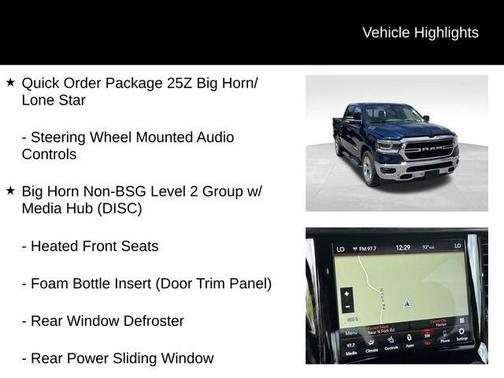 2019 RAM 1500 Big Horn