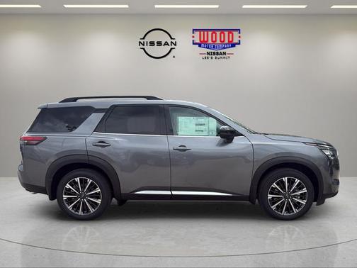 Gun Metallic 2026 Nissan Pathfinder Platinum
