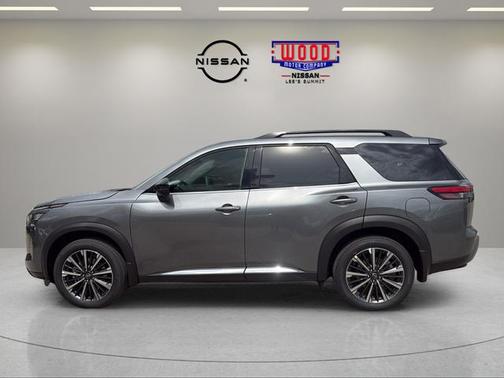 Gun Metallic 2026 Nissan Pathfinder Platinum