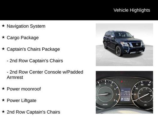 2020 Nissan Armada Platinum