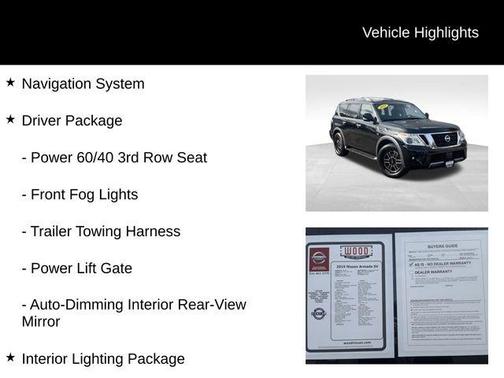 2019 Nissan Armada SV