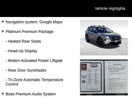 2025 Nissan Rogue Platinum
